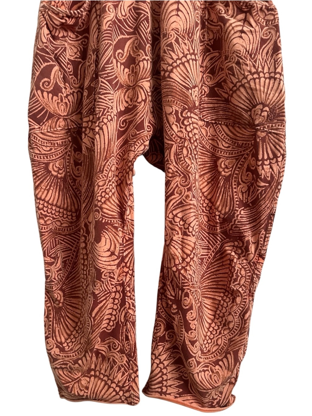 Free People FP Movement Hot Shot Amber Combo Rare Printed Onesie Jumpsuit S - Picture 10 of 16